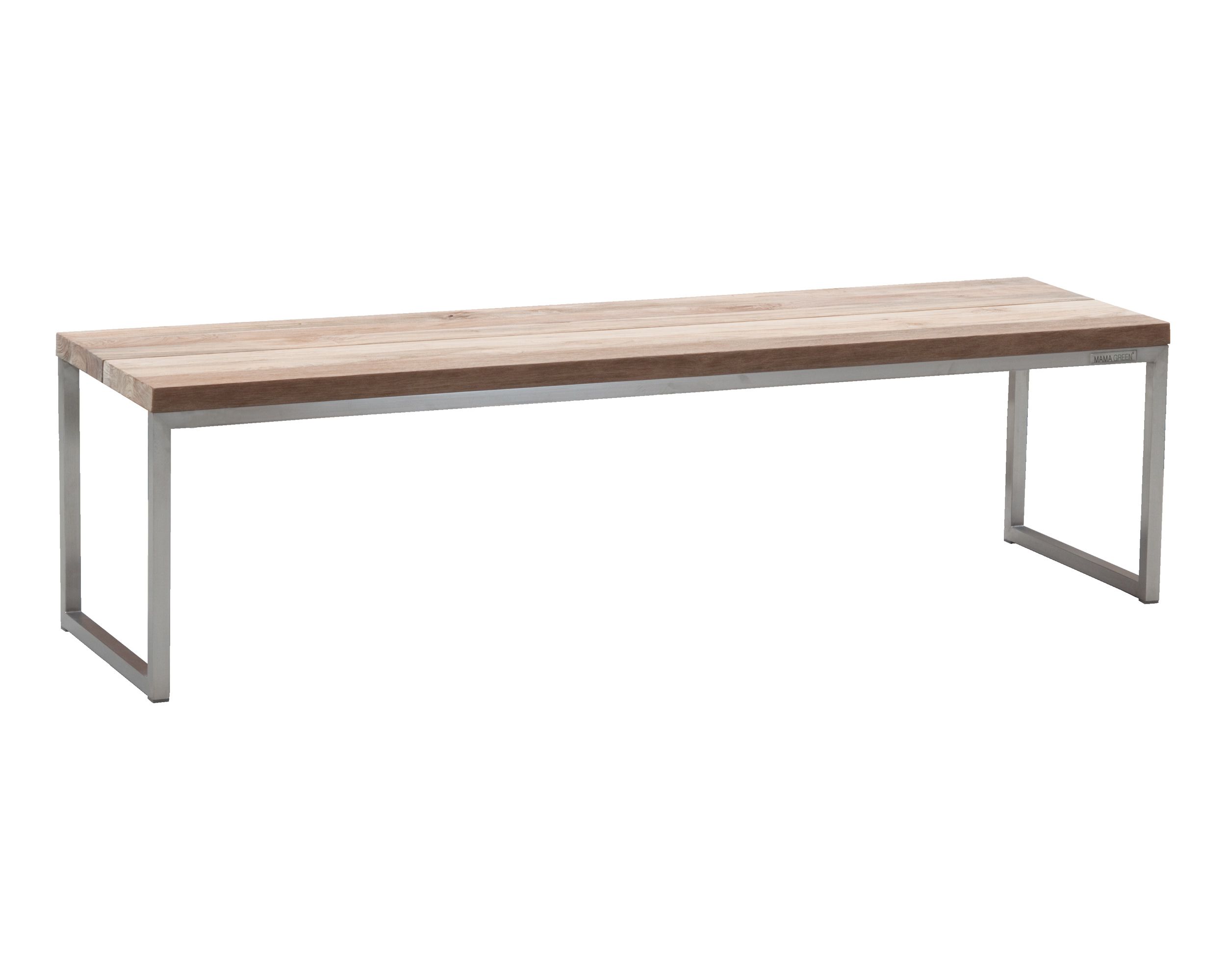 Bank Board ohne Rückenlehne, 165 cm