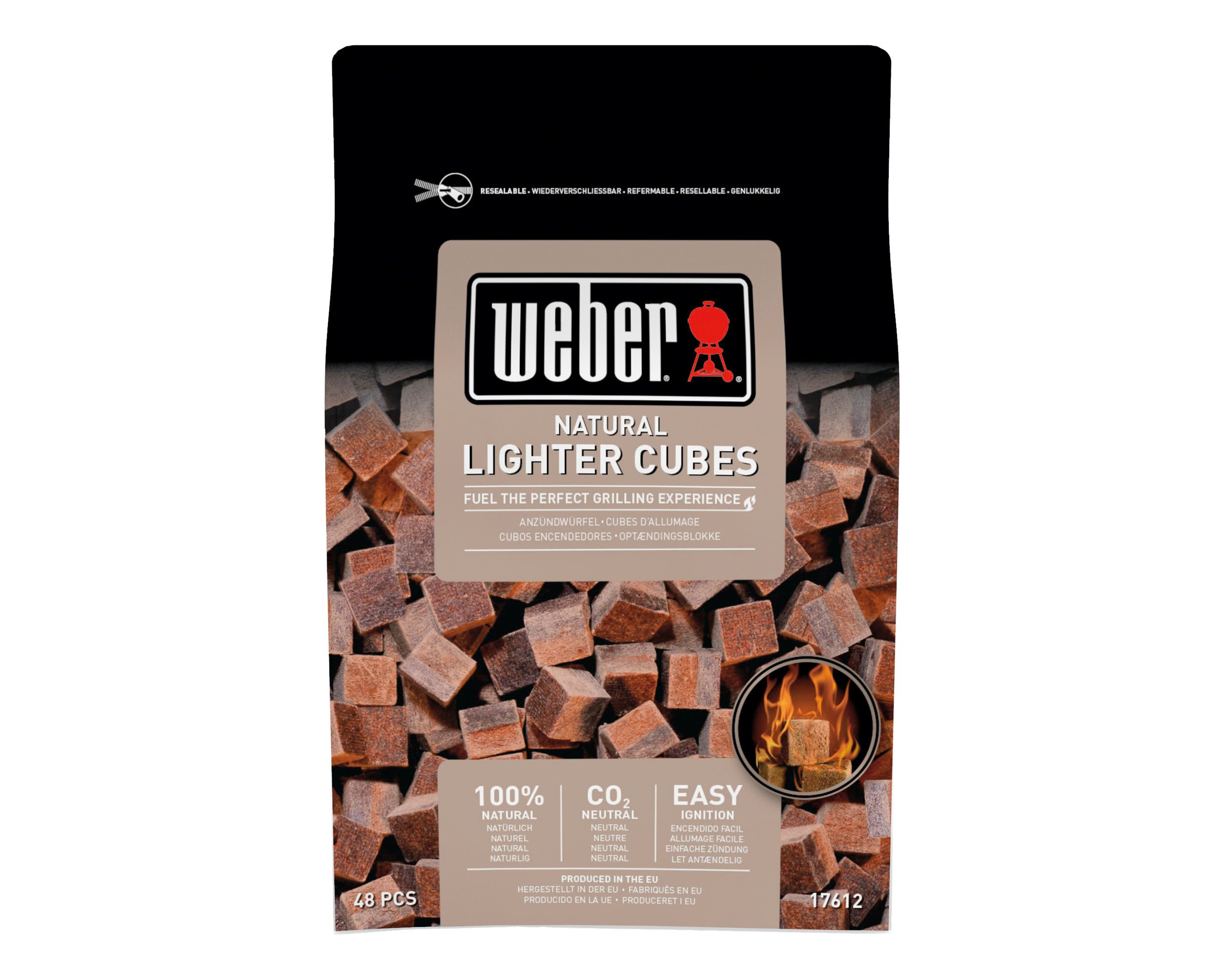 Weber® Anzündwürfel braun-ökologisch 48 Stück