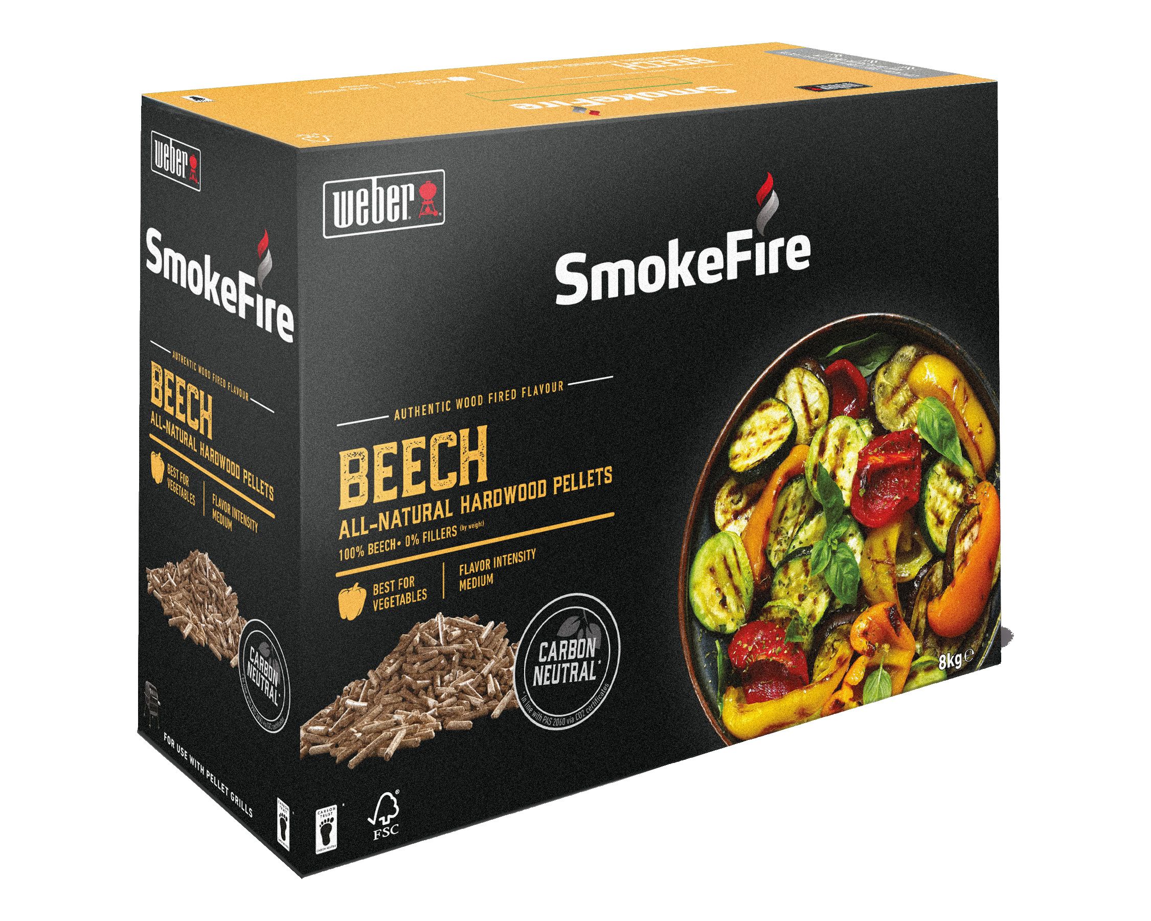 Weber SmokeFire Holzpellets, 8 kg Buche