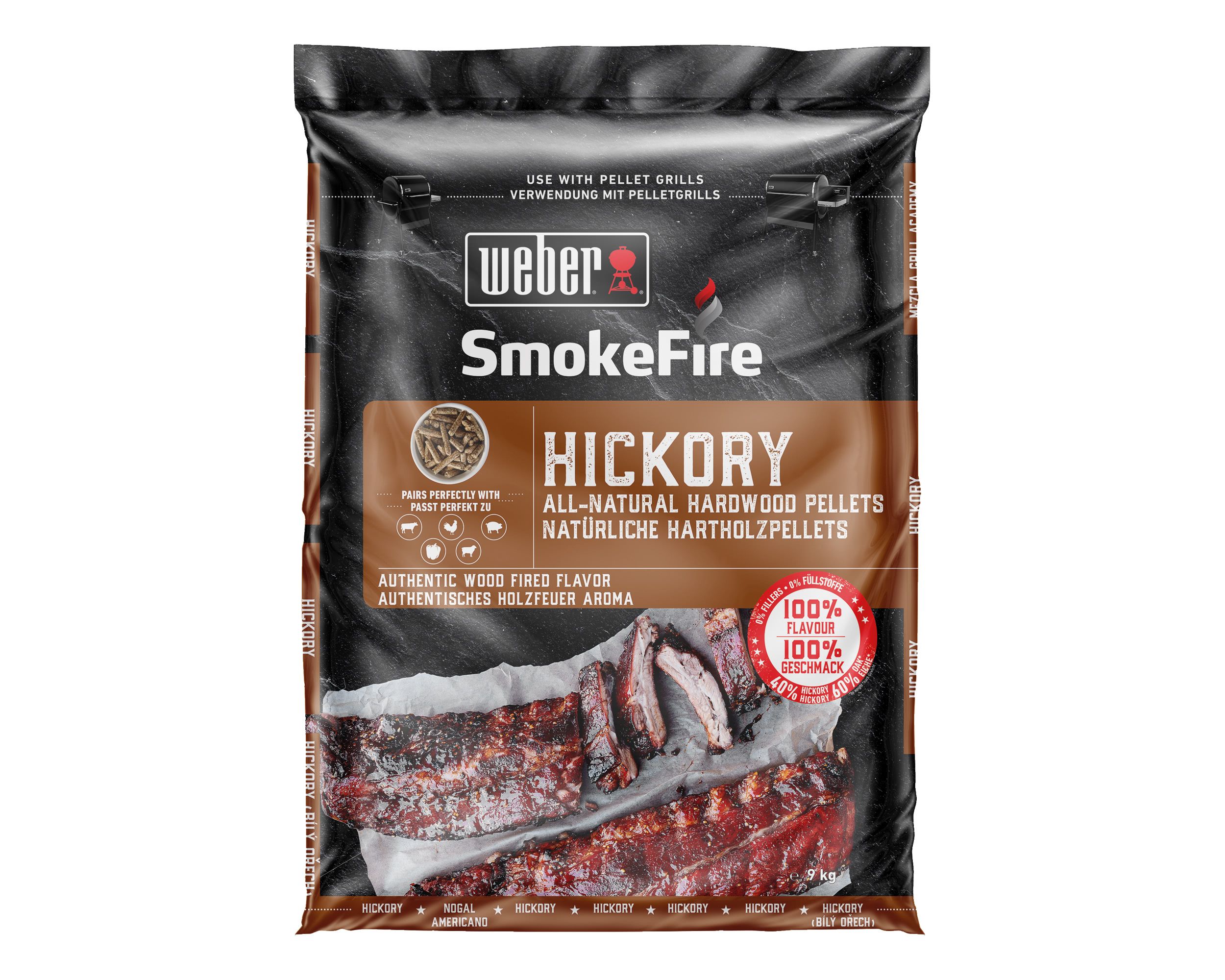 Holzpellets for SmokeFire Hickory