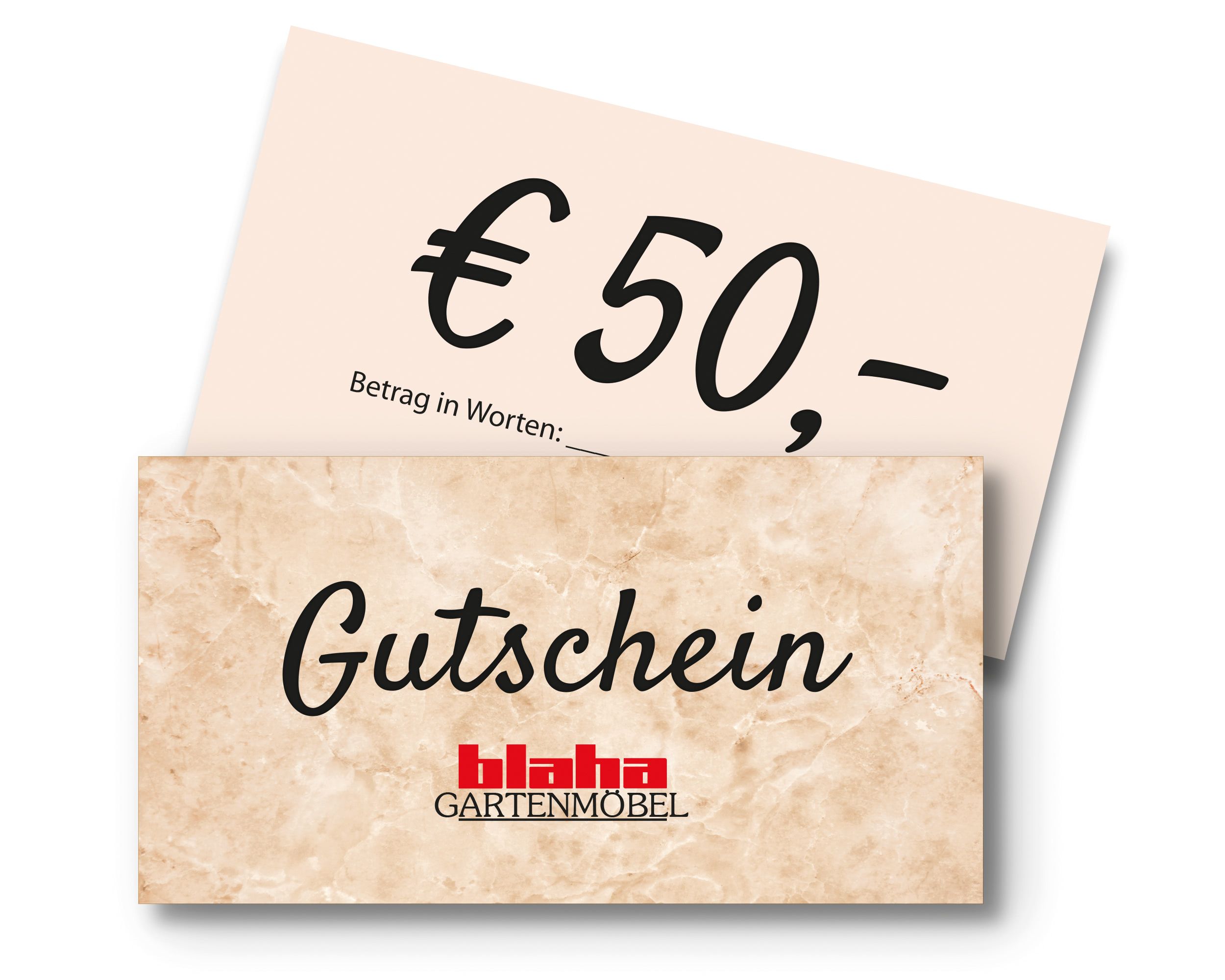 Gutschein über 50 Euro