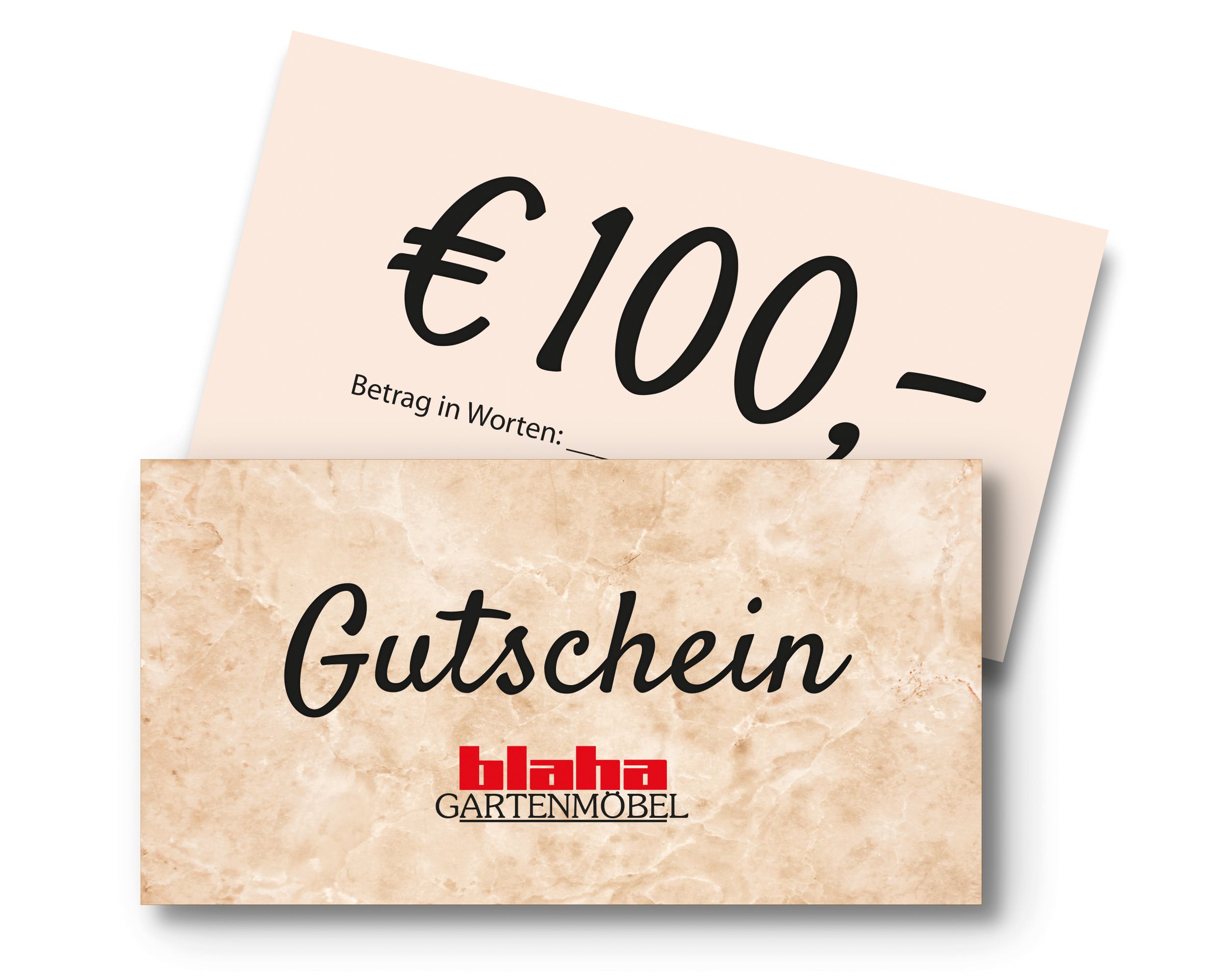 Gutschein über 100 Euro