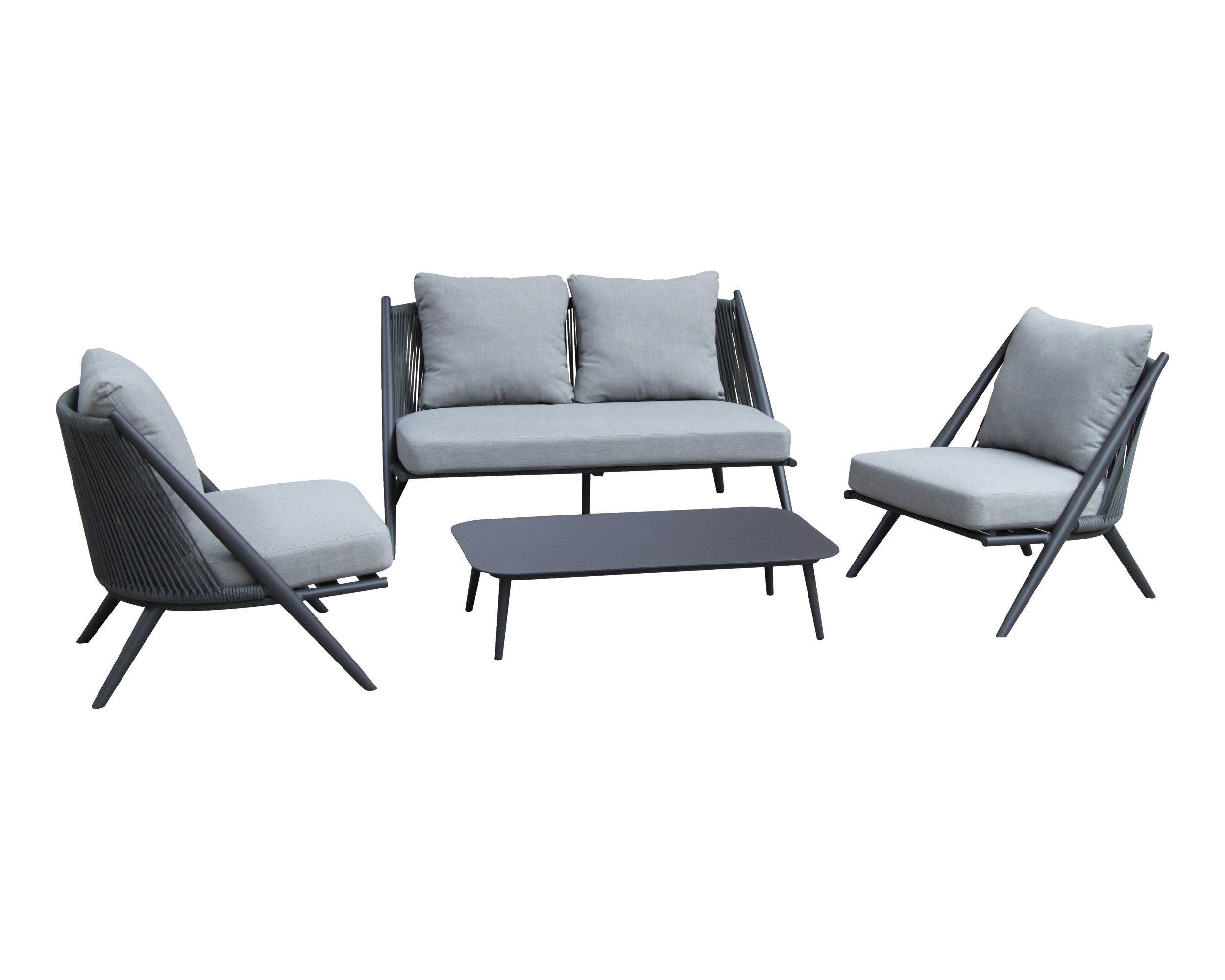 Loungegruppe Grace mit Couchtisch