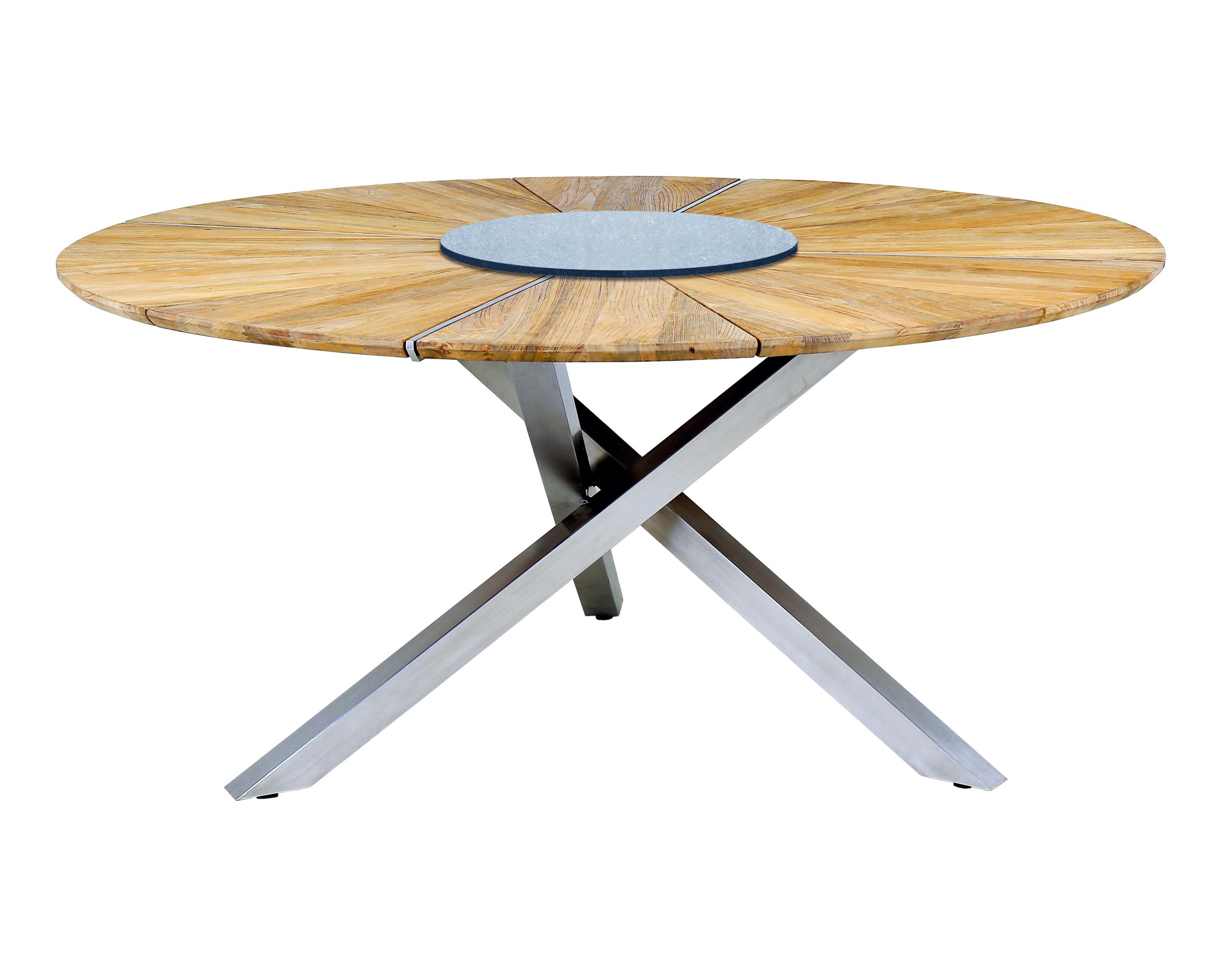 Tisch Board Ø160cm mit Drehplatte