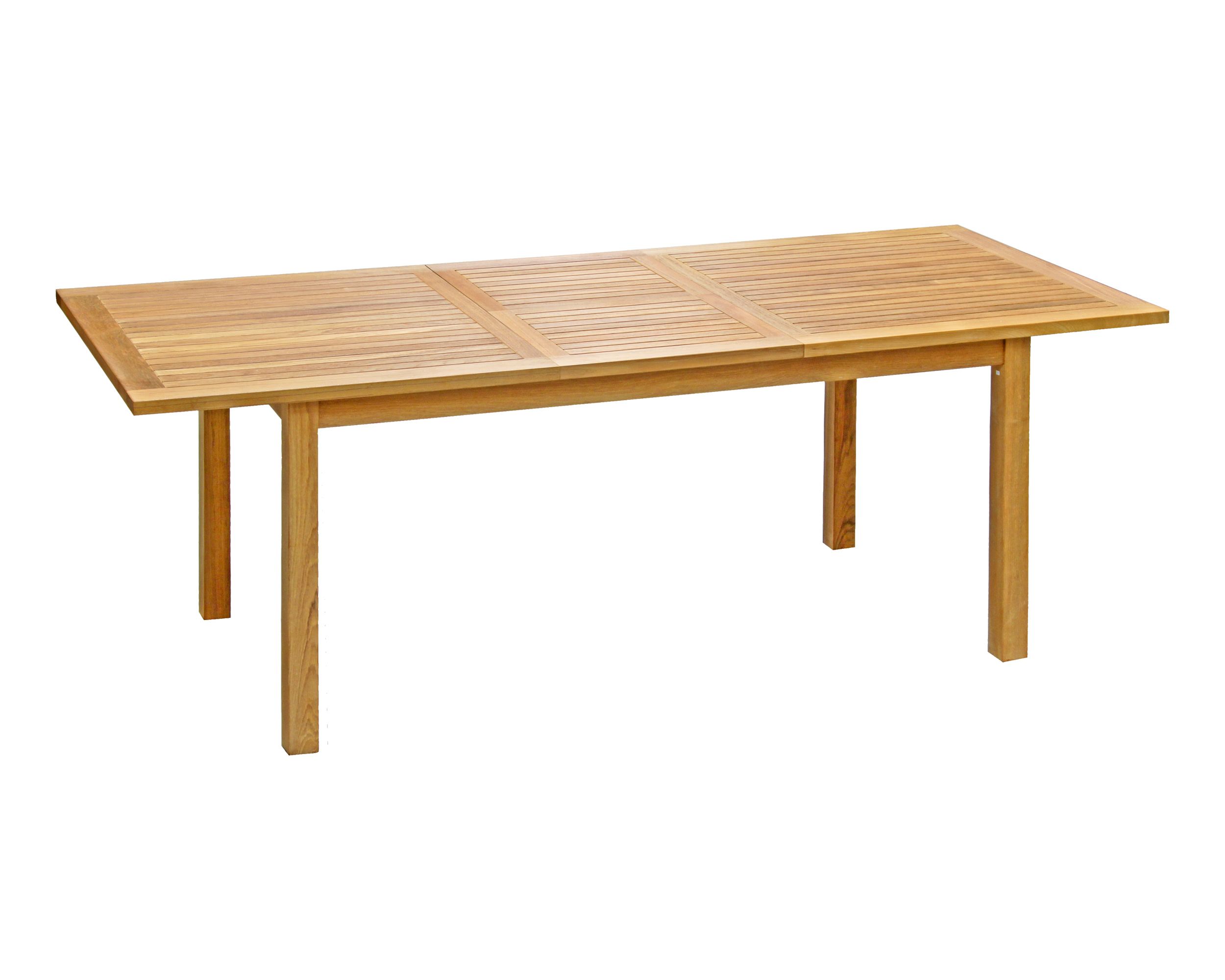 Ausziehtisch Silverstone, Teak, 90x160(210) cm